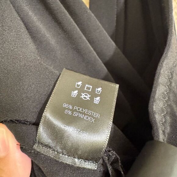 Norma Kamali Black Cayala Halter Neck Stretch Shorts Romper XS - Picture 8 of 12